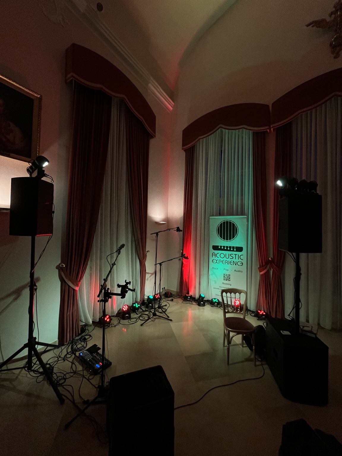 Acoustic Experience bei einer Veranstaltung